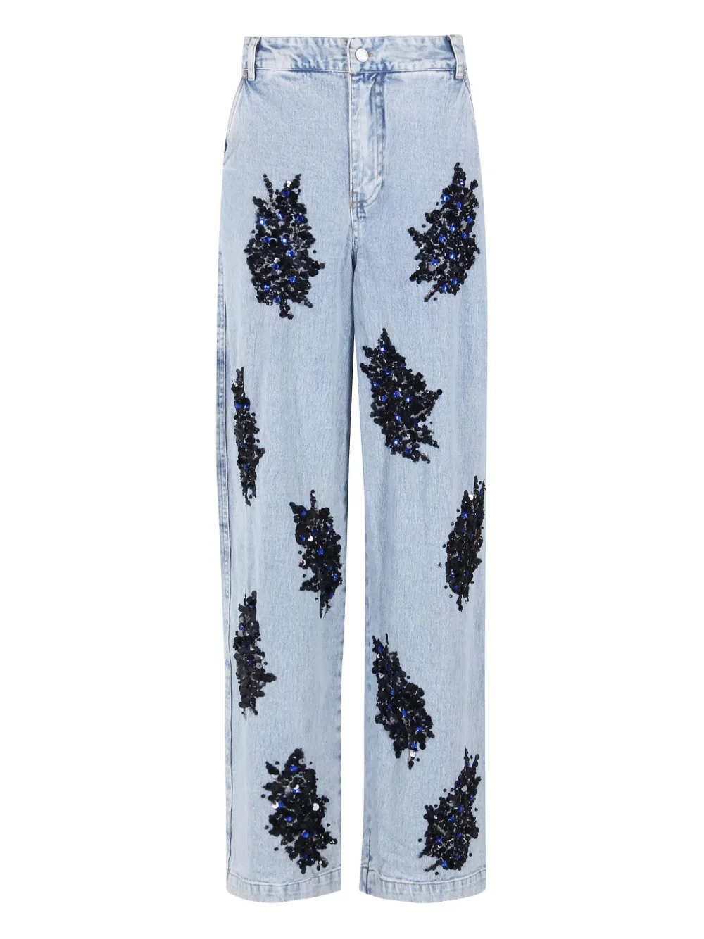 Essentiel Antwerp sequin-embellished jeans | bleu | Image 1