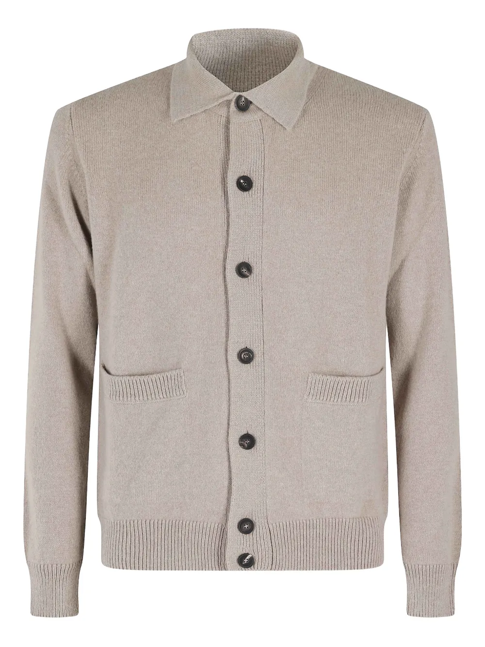 Filippo De Laurentiis button-placket pocket cardigan | Neutrals | Image 1