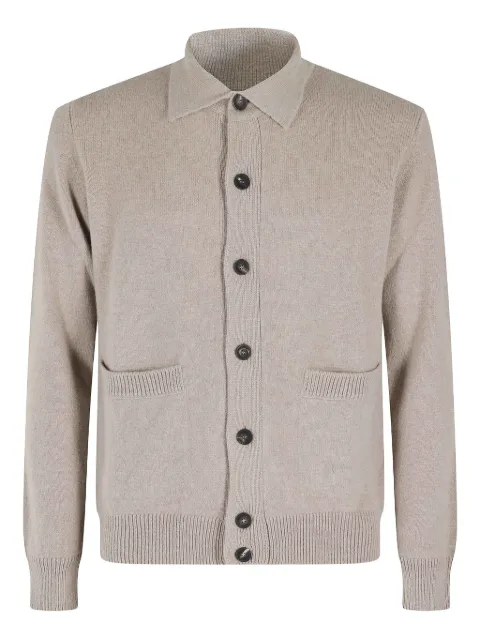 Filippo De Laurentiis button-placket pocket cardigan