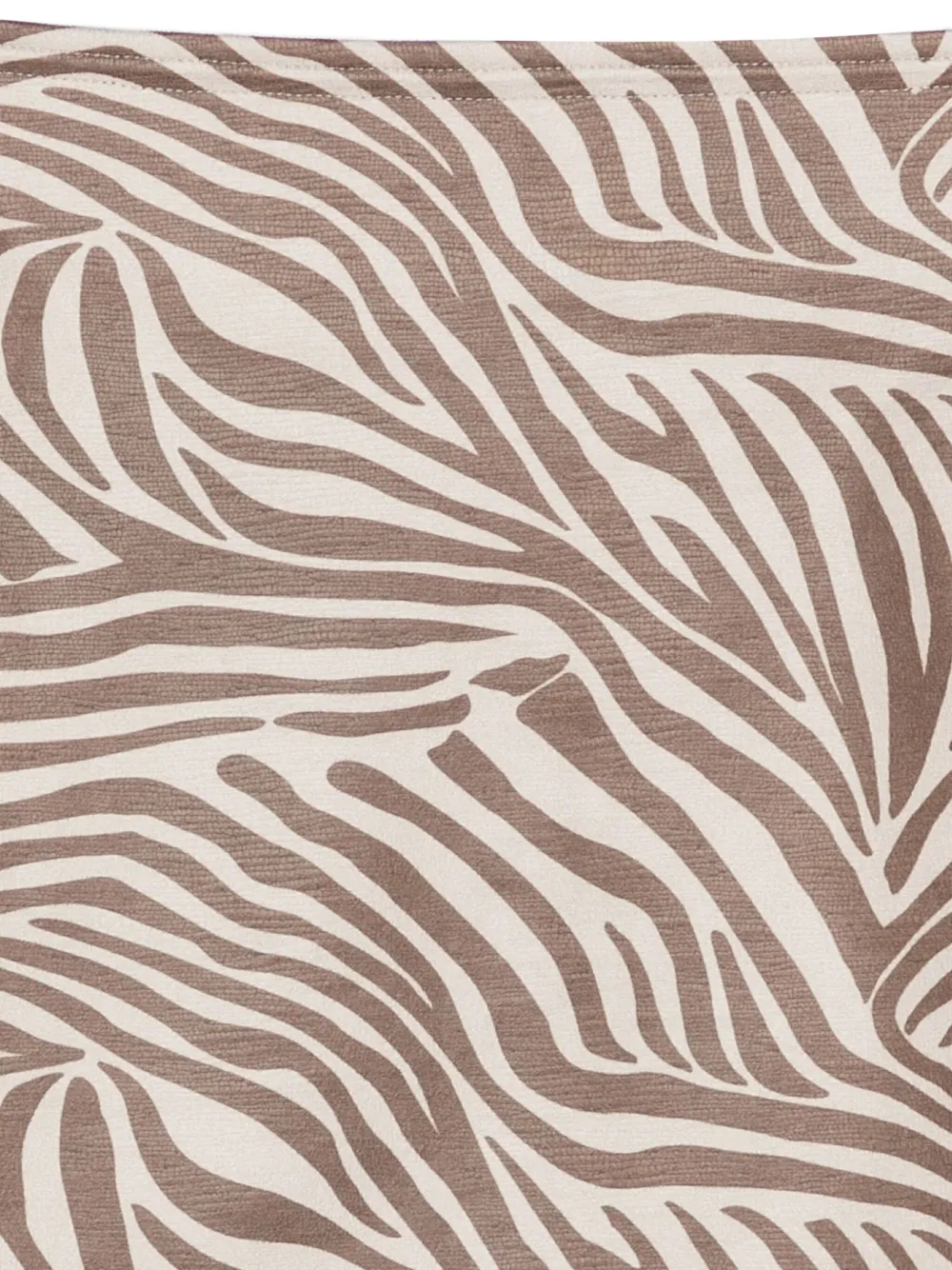 Mes Demoiselles Mini-rok met zebraprint Zwart