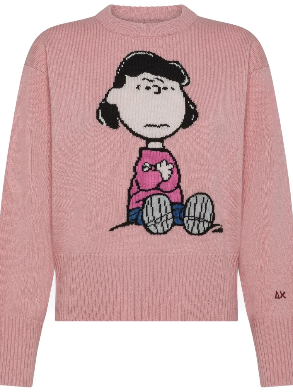 Sun 68 X Peanuts Sweater In Pink