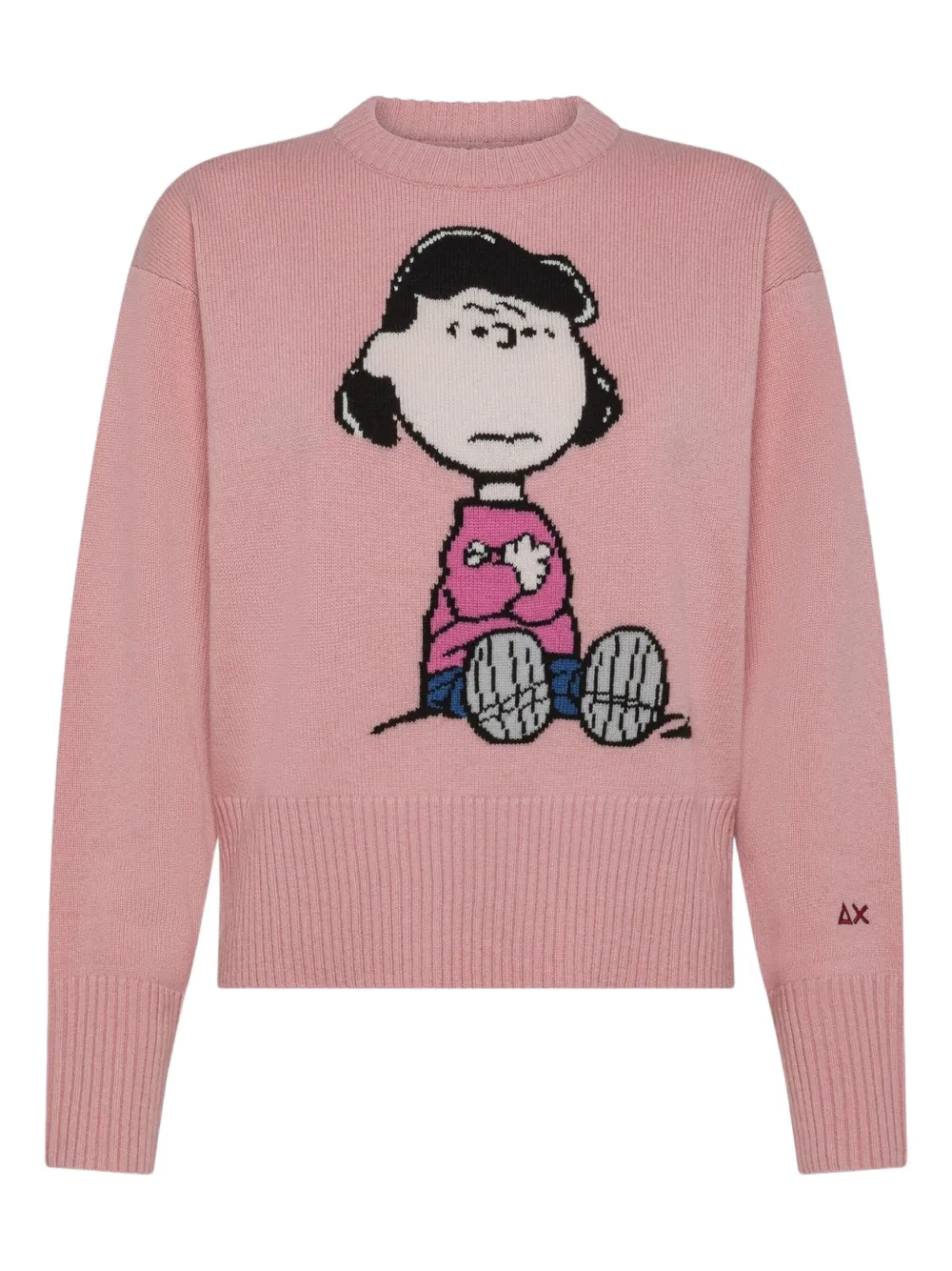 Sun68 x Peanuts sweater | Pink | Image 1