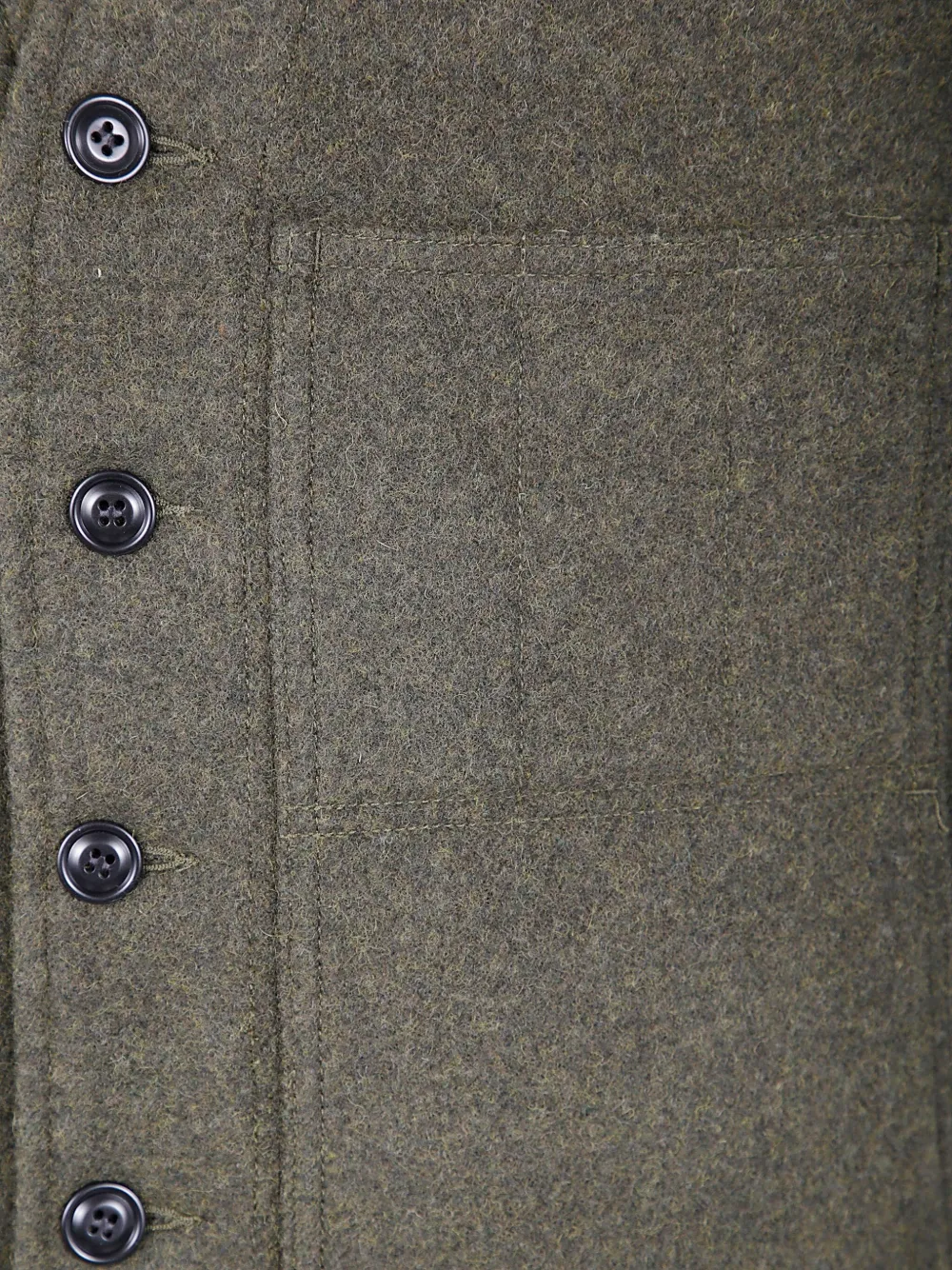 Filson Gilet met knoopzak Grijs