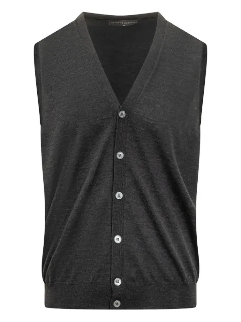 Filippo De Laurentiis buttoned wool gilet
