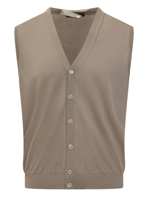 Filippo De Laurentiis buttoned wool gilet