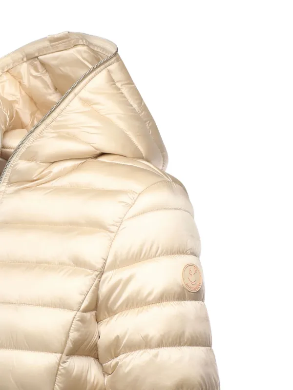 Save The Duck Hooded zip-up Coat | Neutrals | FARFETCH