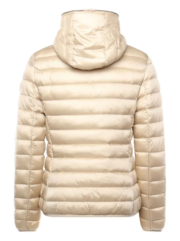 Save The Duck Hooded zip-up Coat | Neutrals | FARFETCH