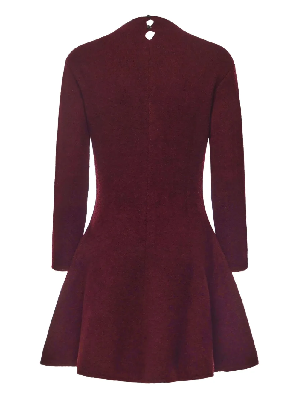 Magda Butrym flared knitted dress - Rood