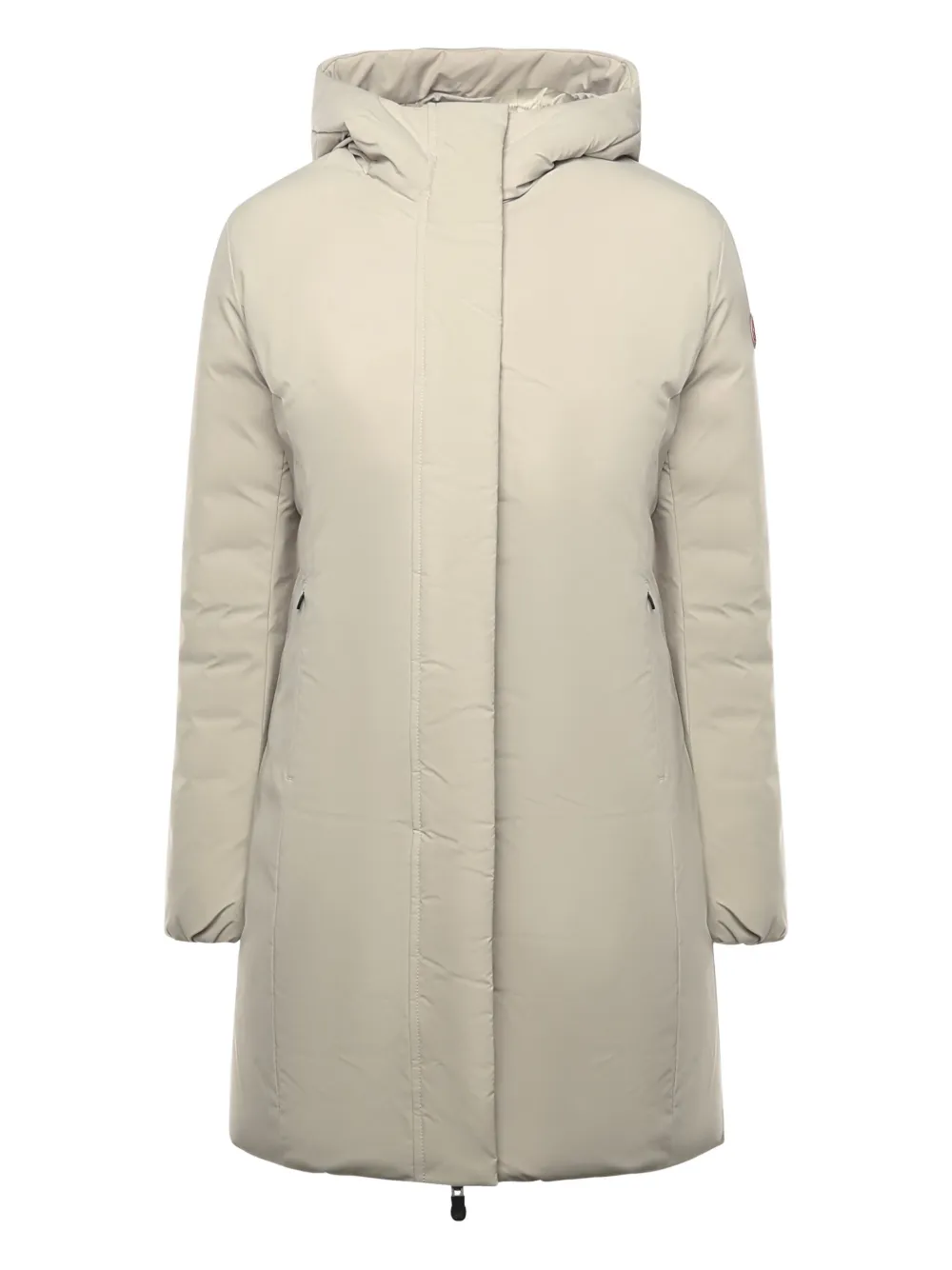 Save The Duck adjustable removable hood coat | Neutrals | Image 1