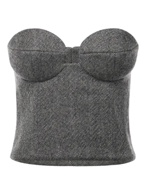 Magda Butrym underwired strapless top