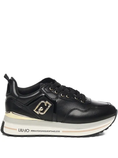 LIU JO Maxi Wonder logo-plaque sneakers