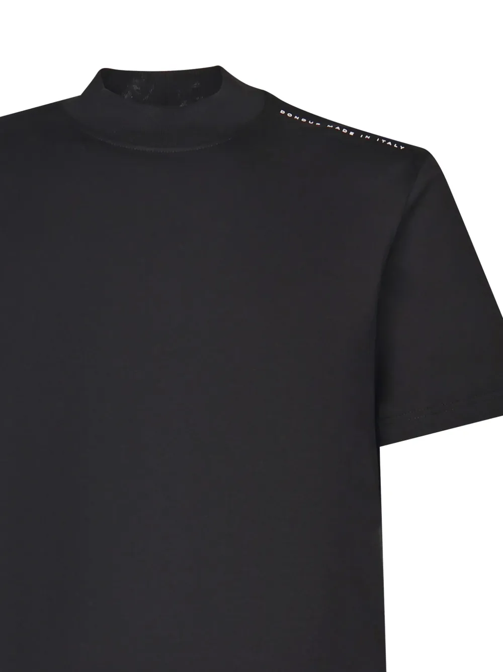 Dondup Dropped-shoulders Crew-neck T-shirt In Black