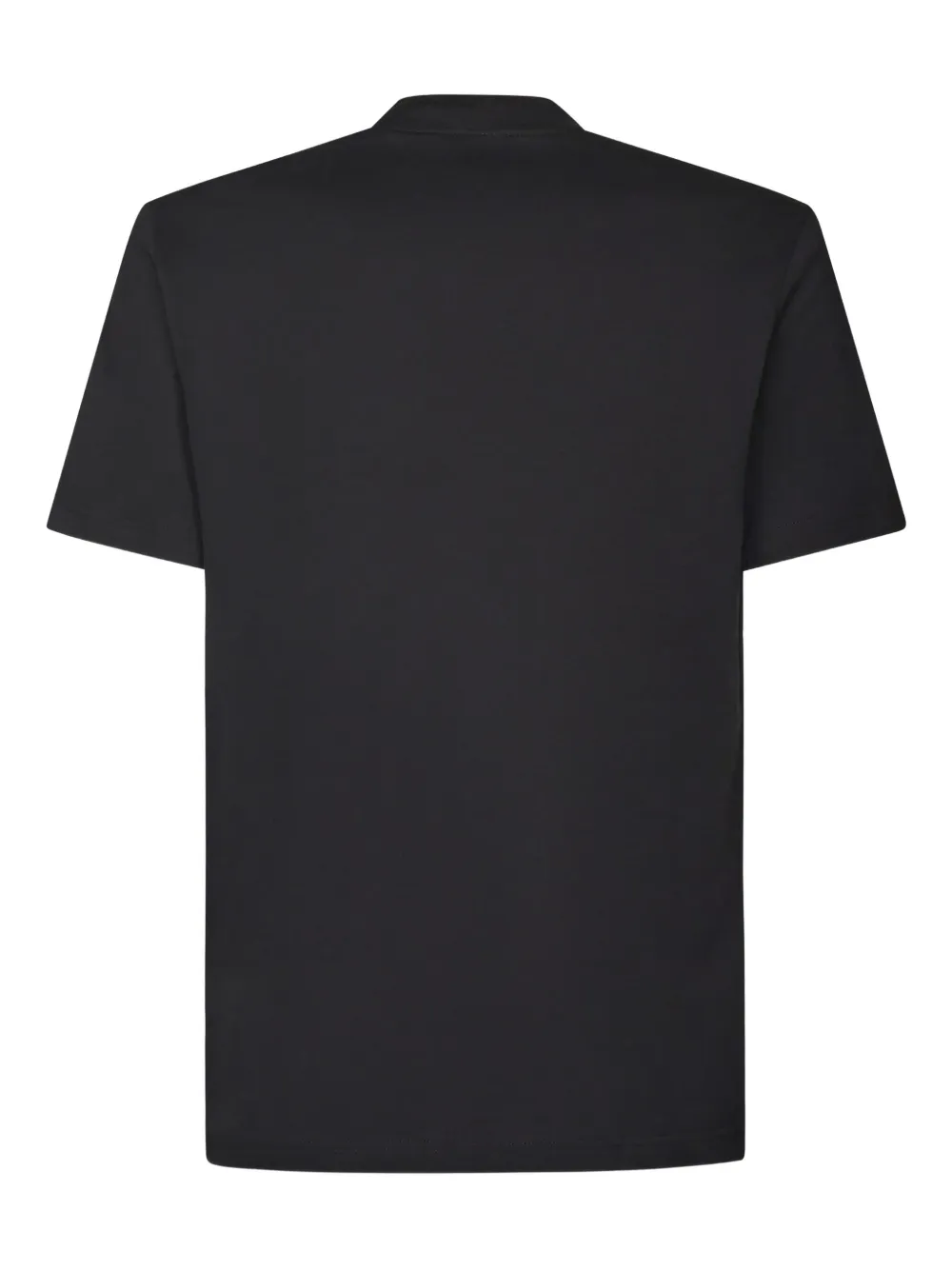 Dondup Dropped-shoulders Crew-neck T-shirt In Black