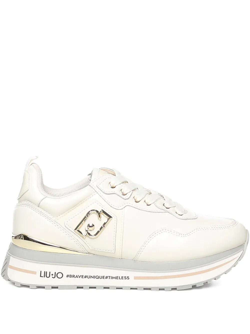 LIU JO logo-detail trainers - ニュートラル LIU JO logo-detail trainers - ニュートラル