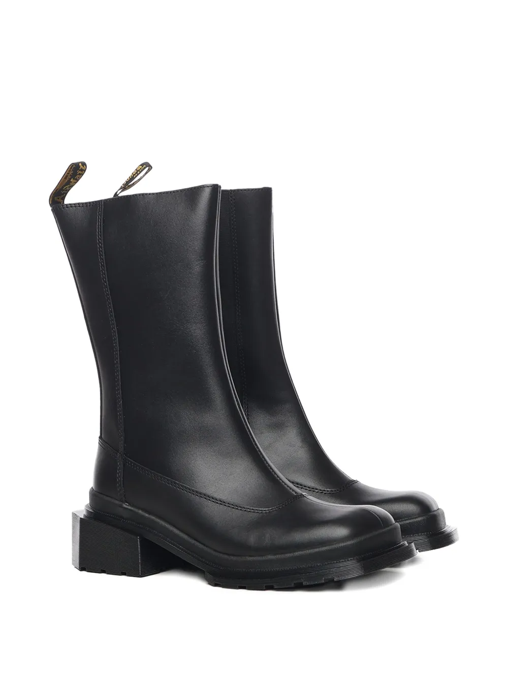 Dr. Martens Maybole Hi Black Wanama Boots Black In Black
