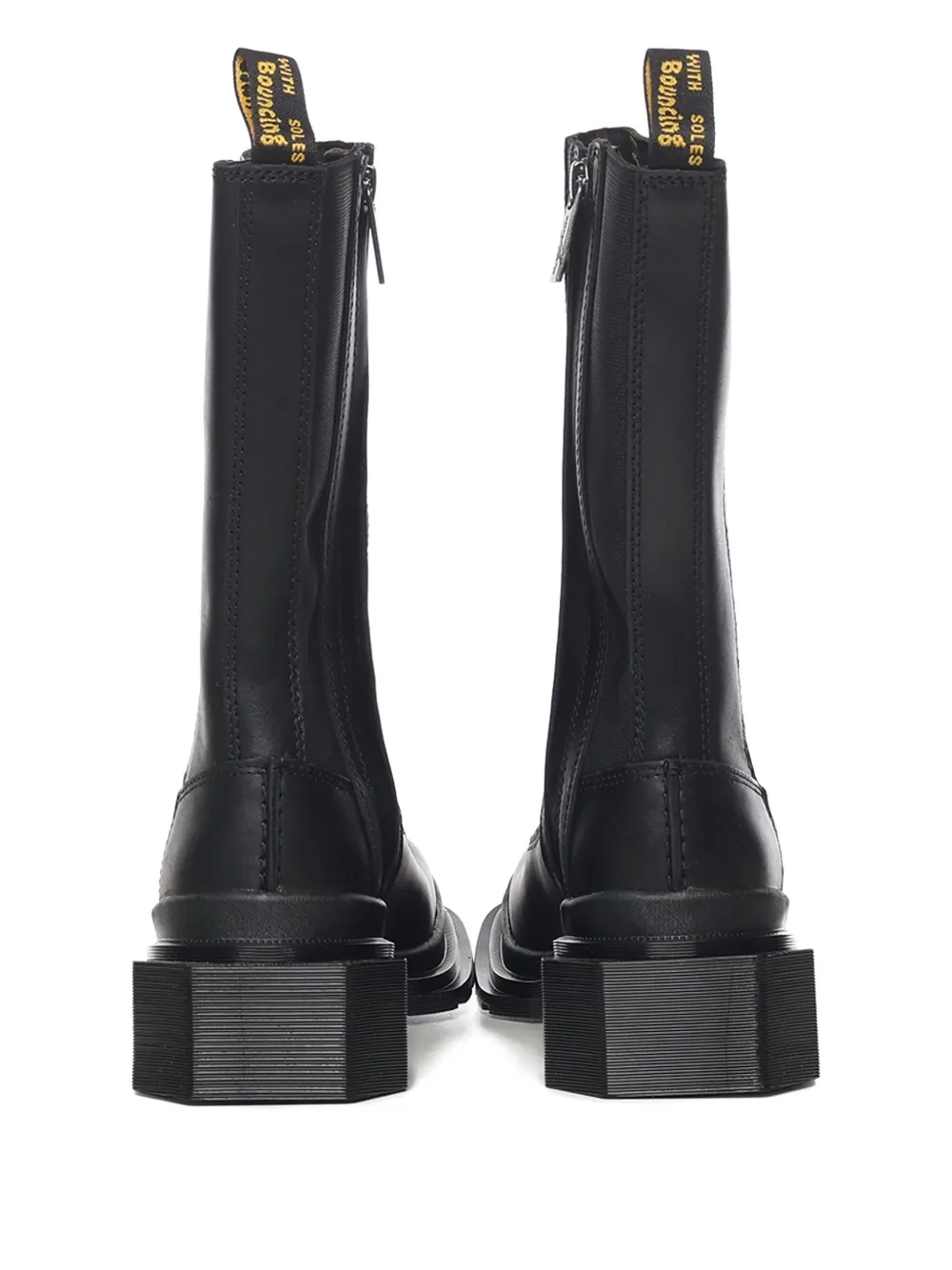 Dr. Martens Maybole Hi Black Wanama Boots Black In Black