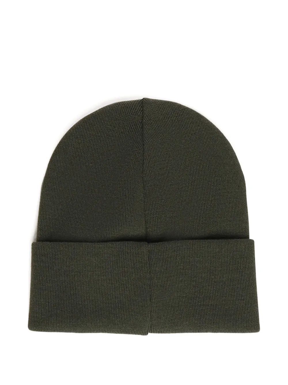 Dondup Logo-patch Beanie Hat In Green