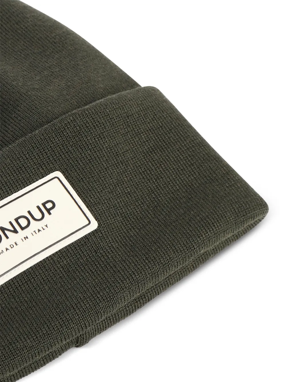 DONDUP Muts met logopatch Groen