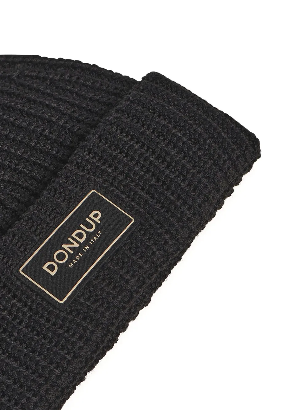 DONDUP Hoed met logopatch Zwart