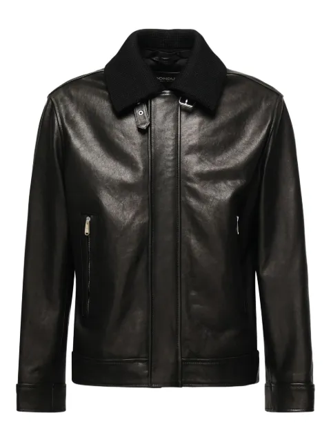 DONDUP chamarra con cuello camisero