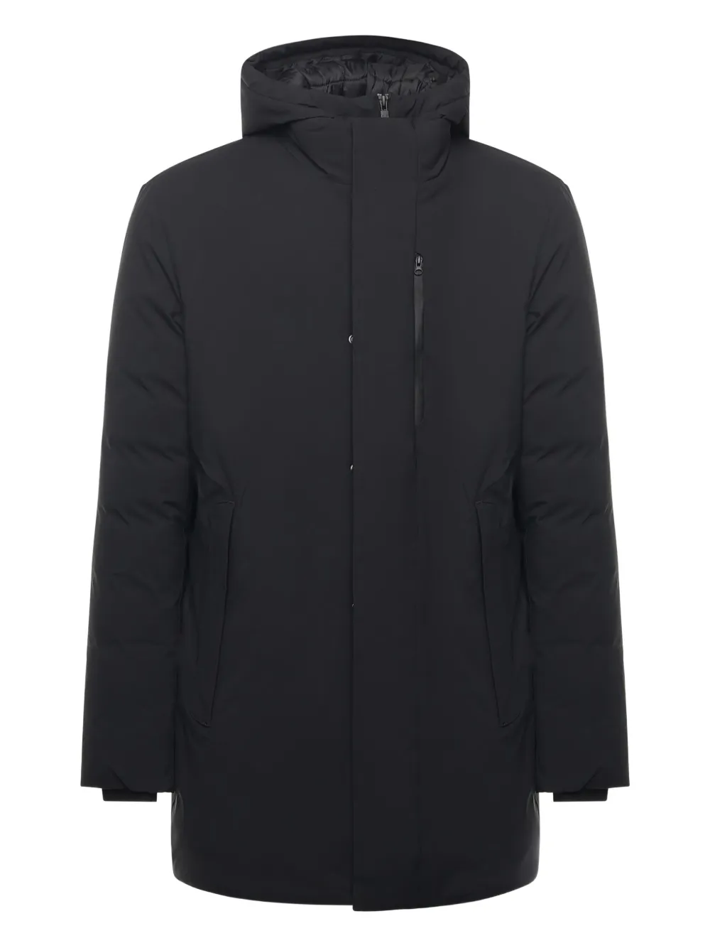 Save The Duck removable-hoodie zip-up coat | negro | Image 1