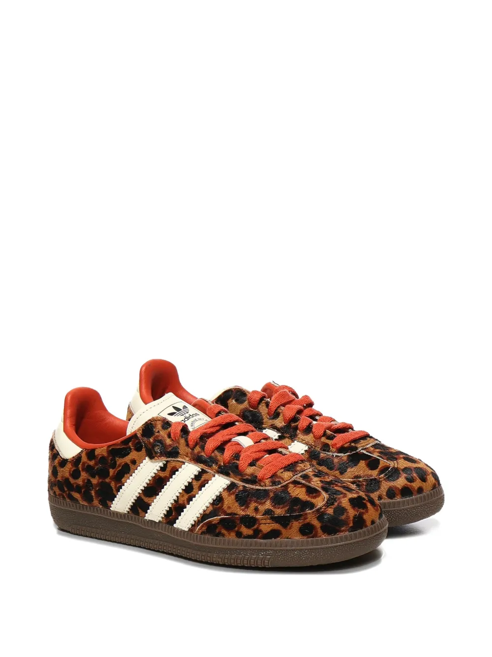 Adidas Originals Samba OG leopard stripes trainers - Bruin