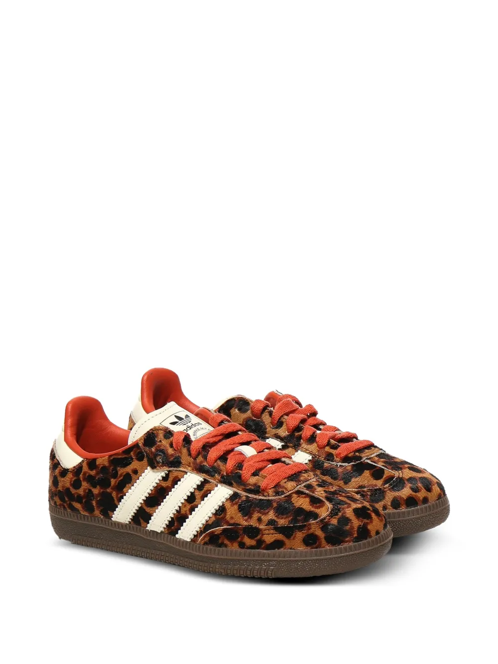 Adidas Samba OG sneakers met luipaardstrepen - Bruin