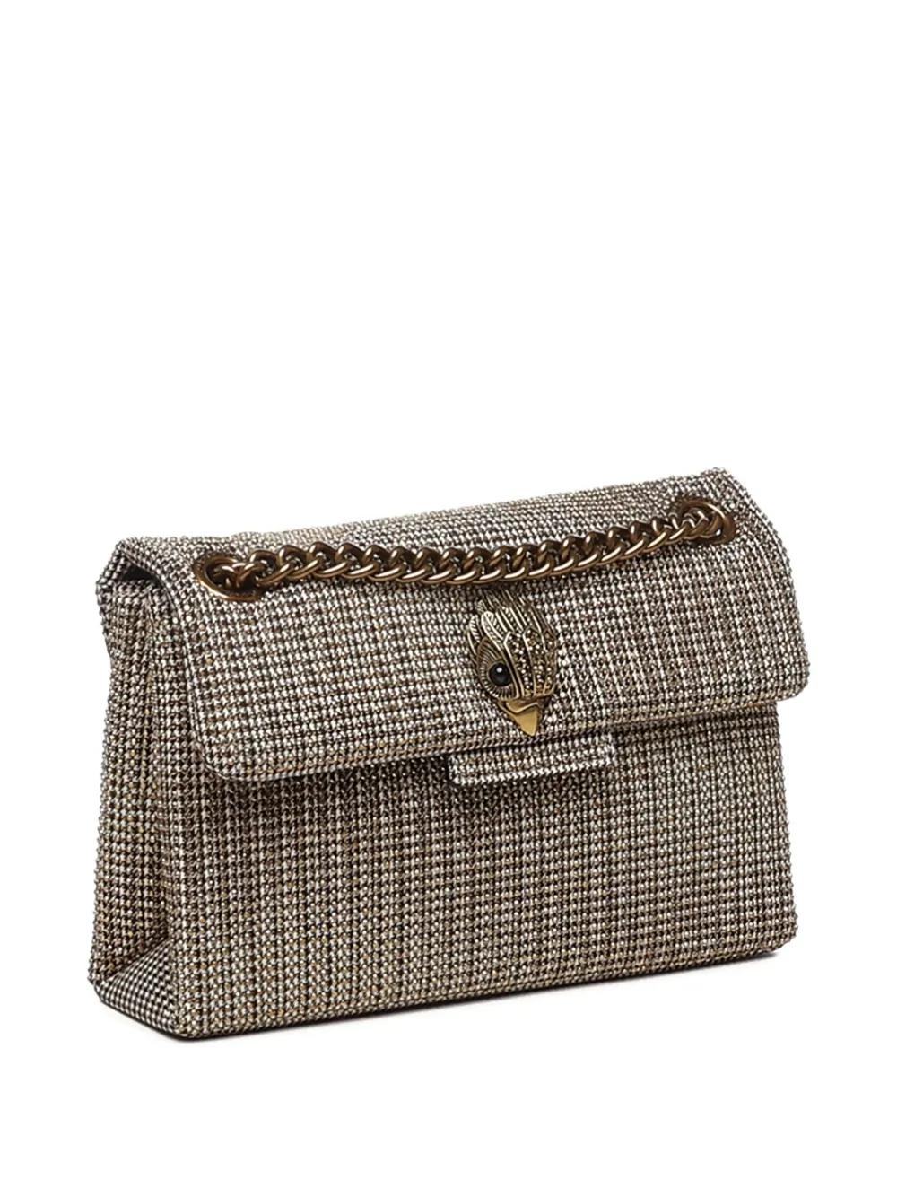 Kurt Geiger Kensington Small Chain Shoulder Bag In Brown