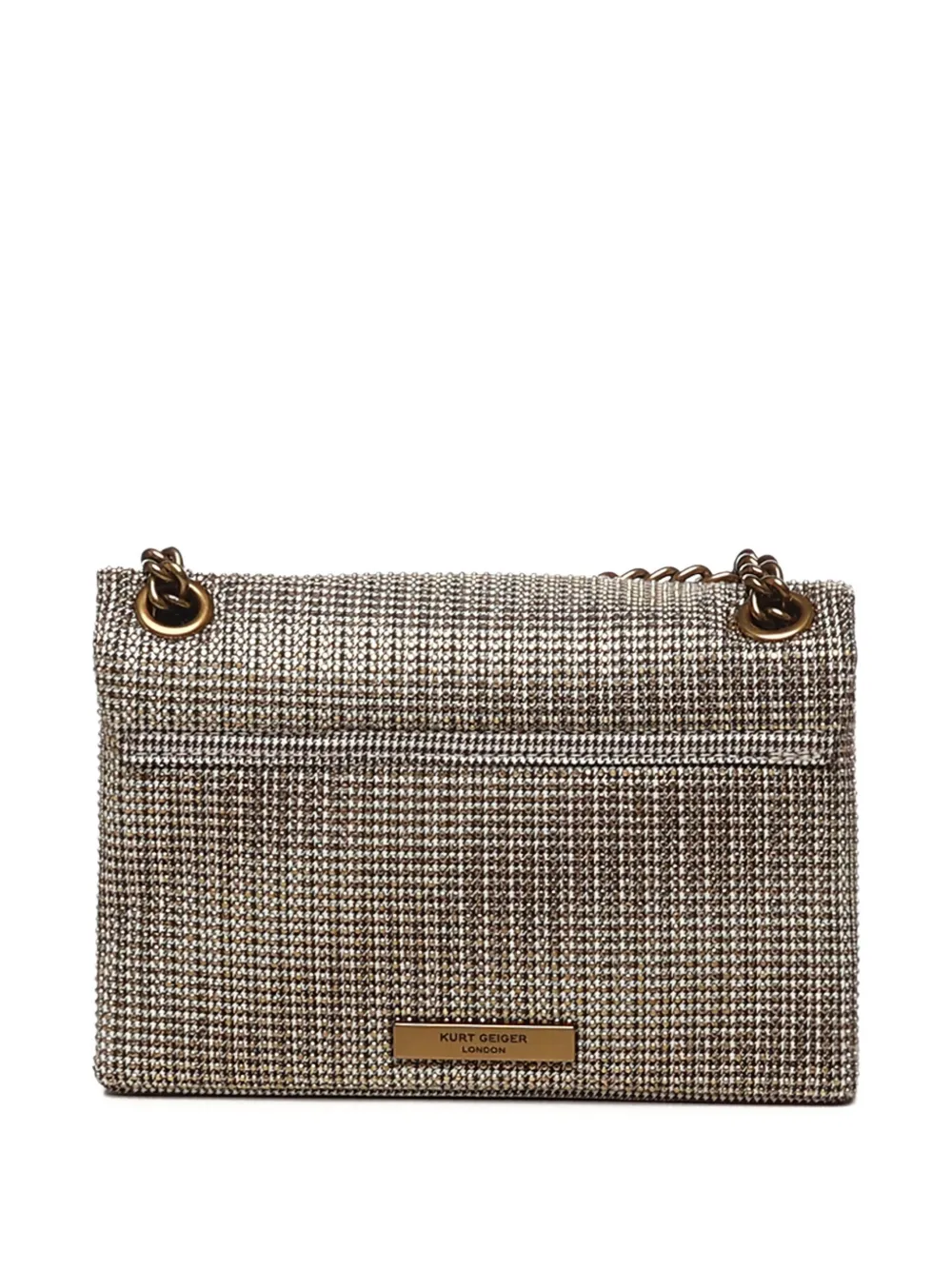 Kurt Geiger London chain-strap shoulder bag - Bruin