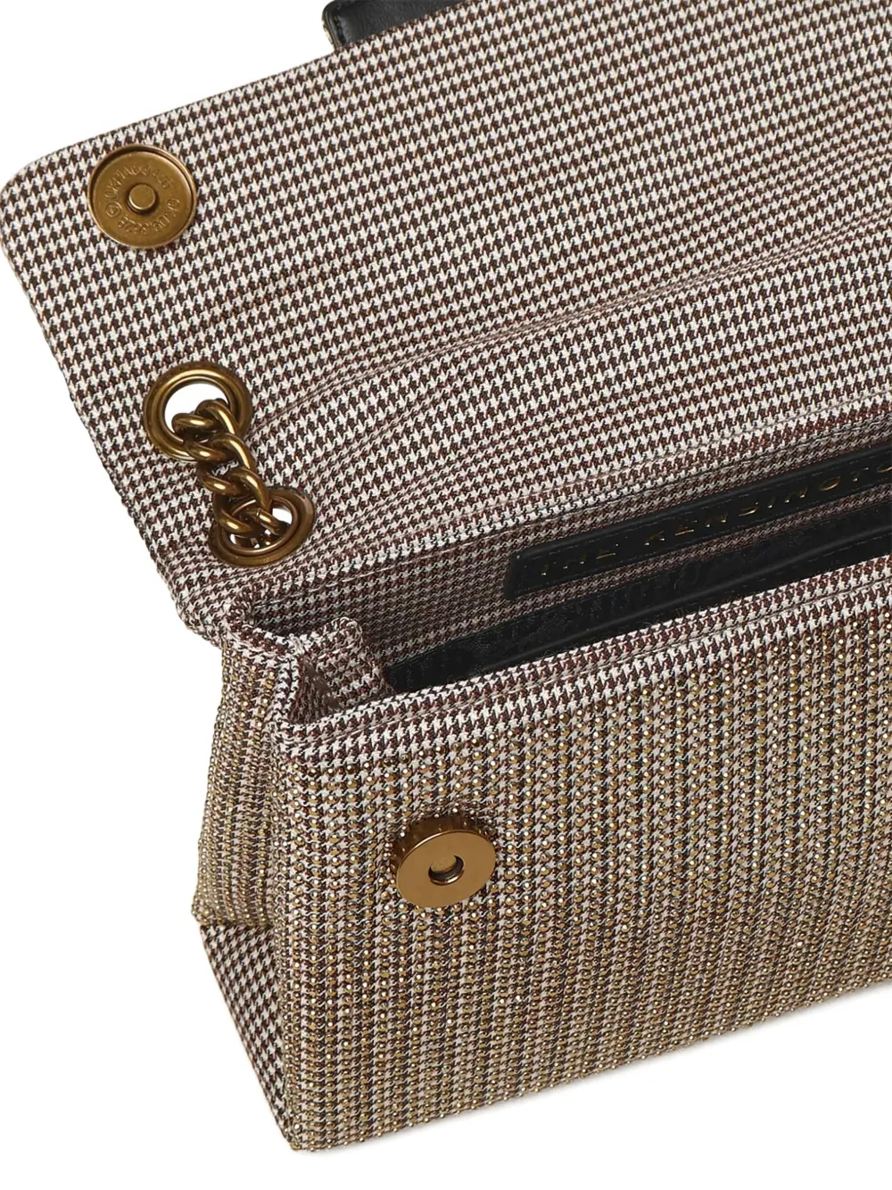 Kurt Geiger Kensington Small Chain Shoulder Bag In Brown