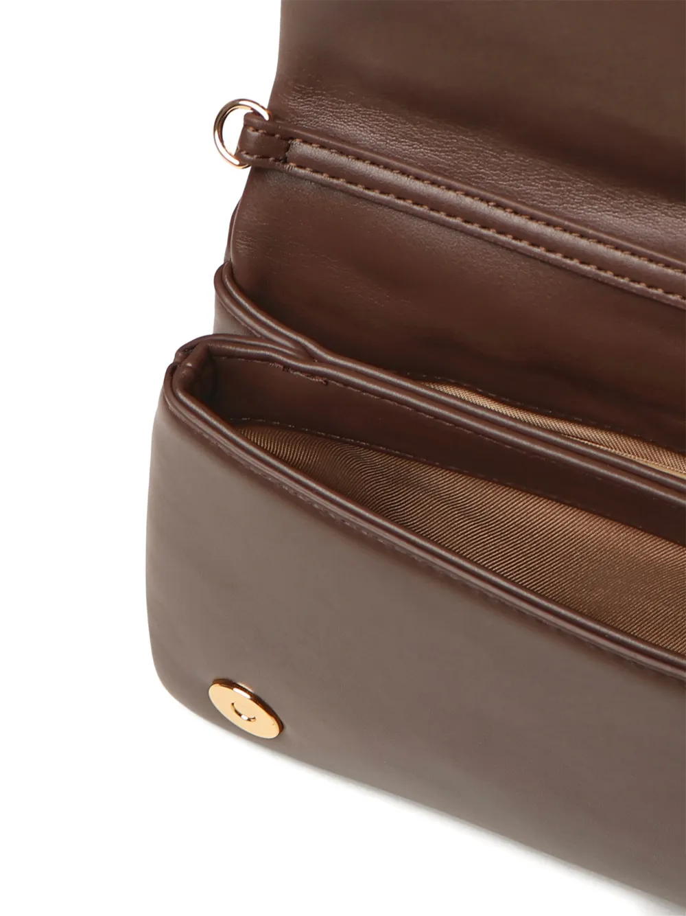 Love Moschino Schoudertas met logo Bruin