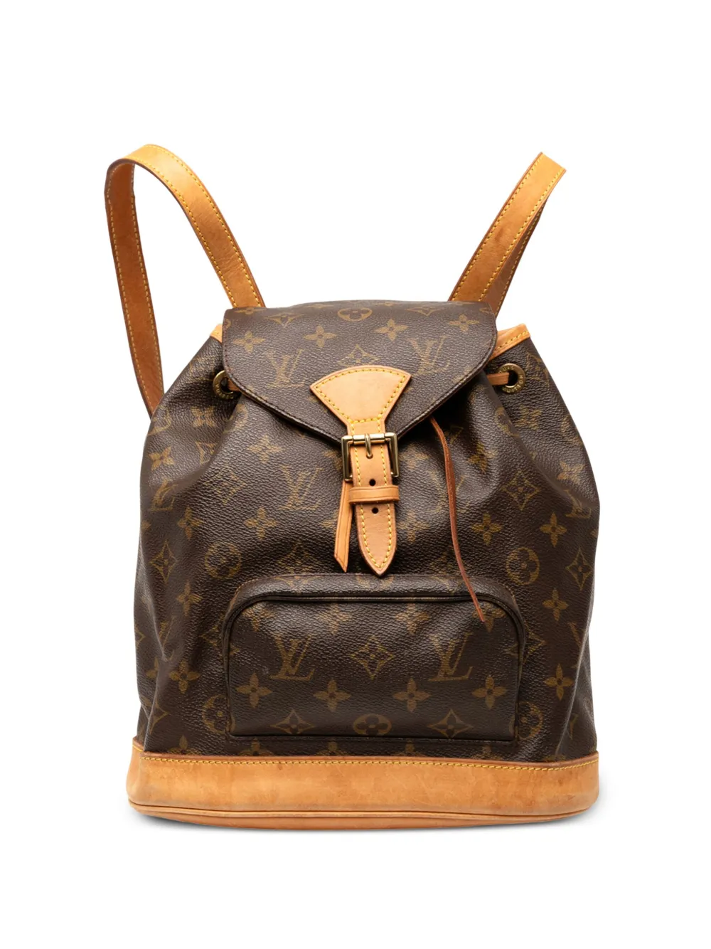 Louis Vuitton Pre-Owned mochila Montsouris MM con monograma 2000 | marrón | Image 1