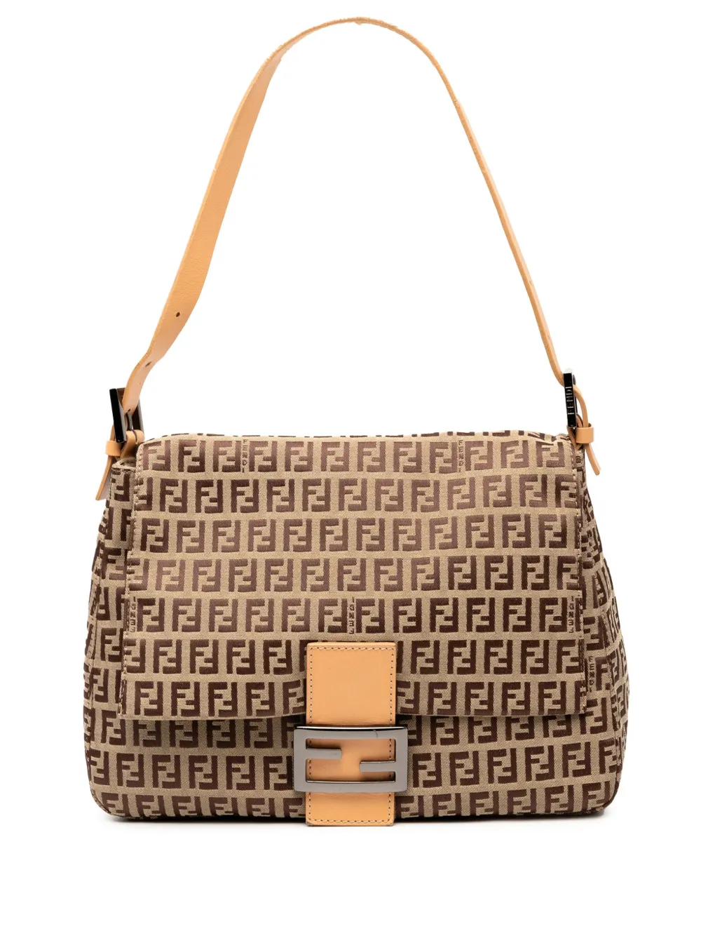 Fendi Pre-Owned 2000-2010 Zucchino Canvas Mamma Forever shoulder bag - Fendi Pre-Owned 2000-2010 Zucchino Canvas Mamma Forever shoulder bag -