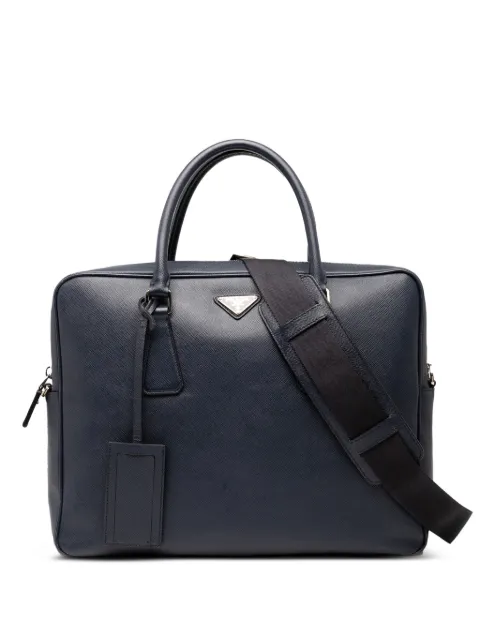 Prada Pre-Owned 2013-2025 Saffiano business bag