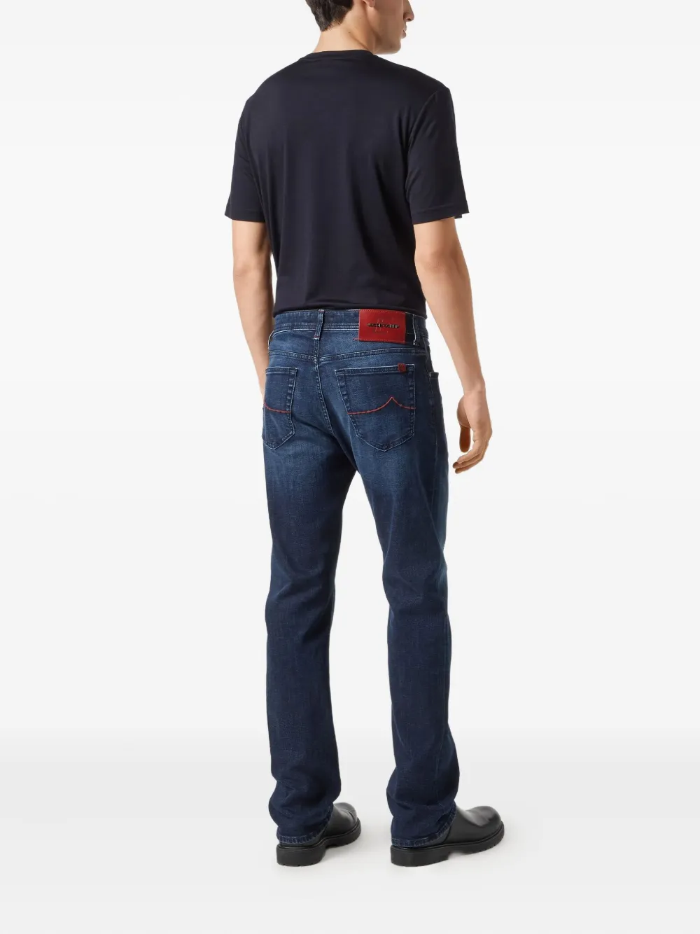 Jacob Cohen Academy Buttoned Jeans In Blue