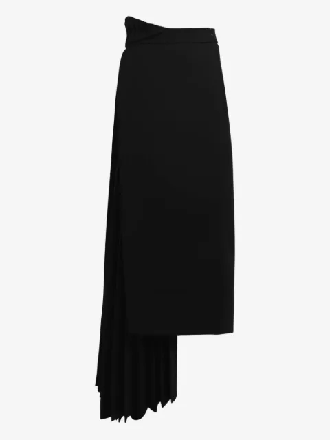 A.W.A.K.E. Mode pleated-insert skirt