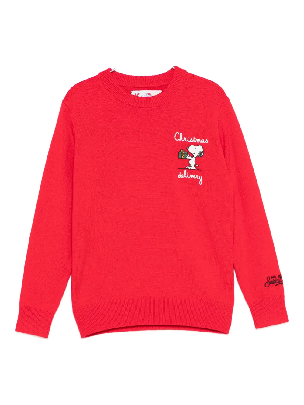 MC2 Saint Barth Kids x Peanuts & trade; Douglas sweater - レッド MC2 Saint Barth Kids x Peanuts & trade; Douglas sweater - レッド