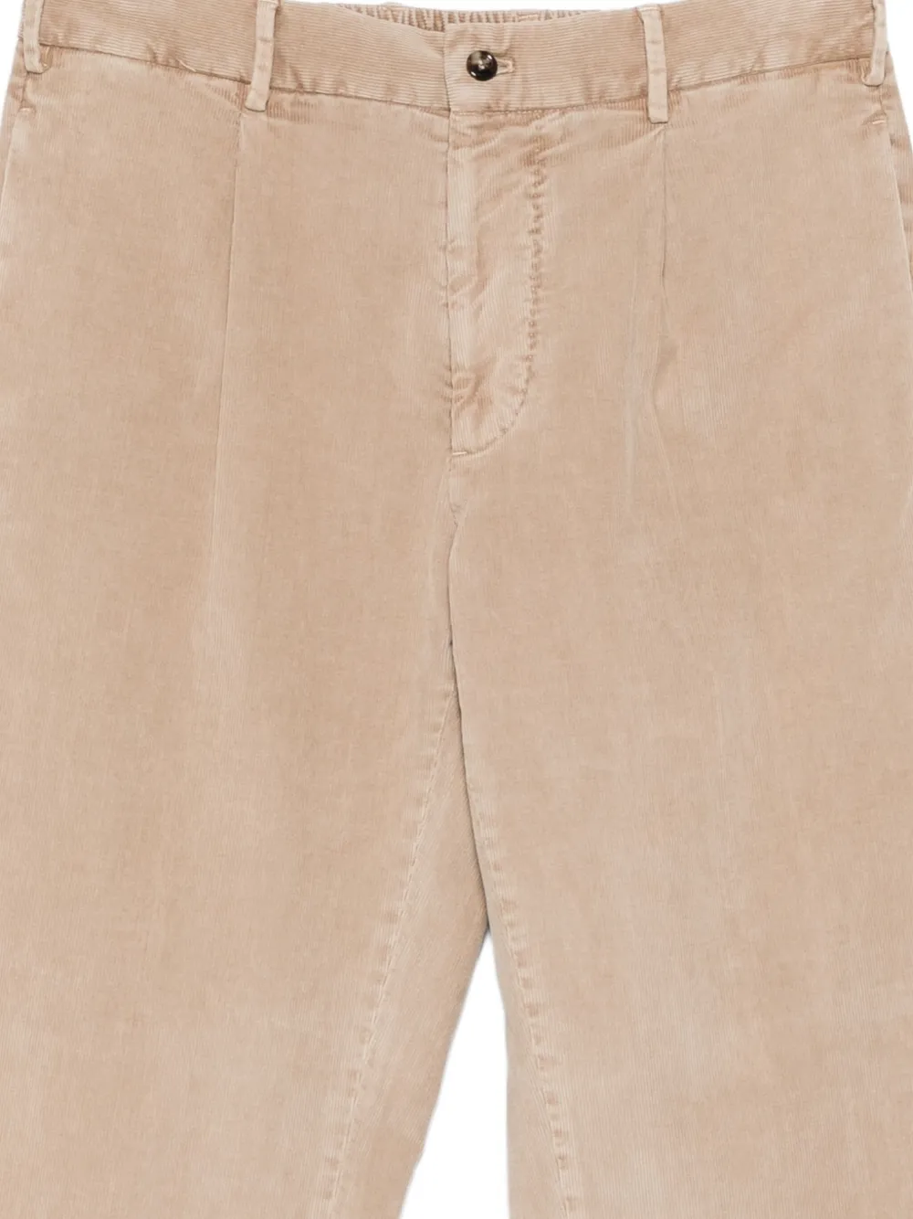 Dell'oglio Ribfluwelen broek Beige