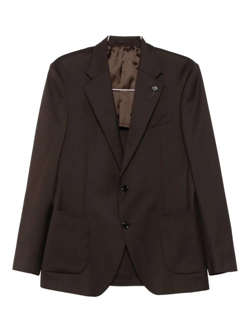 Lardini button-fastening blazer - Marrone