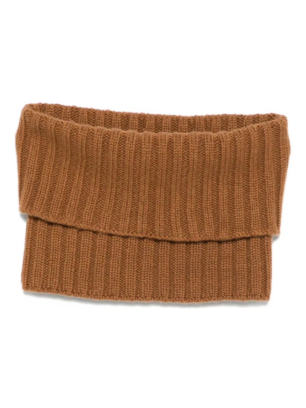 Dell'oglio ribbed scarf | Brown | Image 1