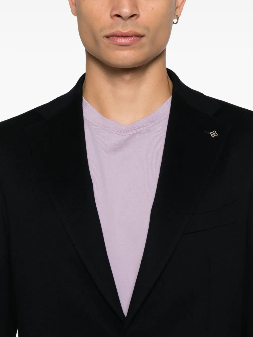 Tagliatore Blazer met enkele rij knopen Blauw