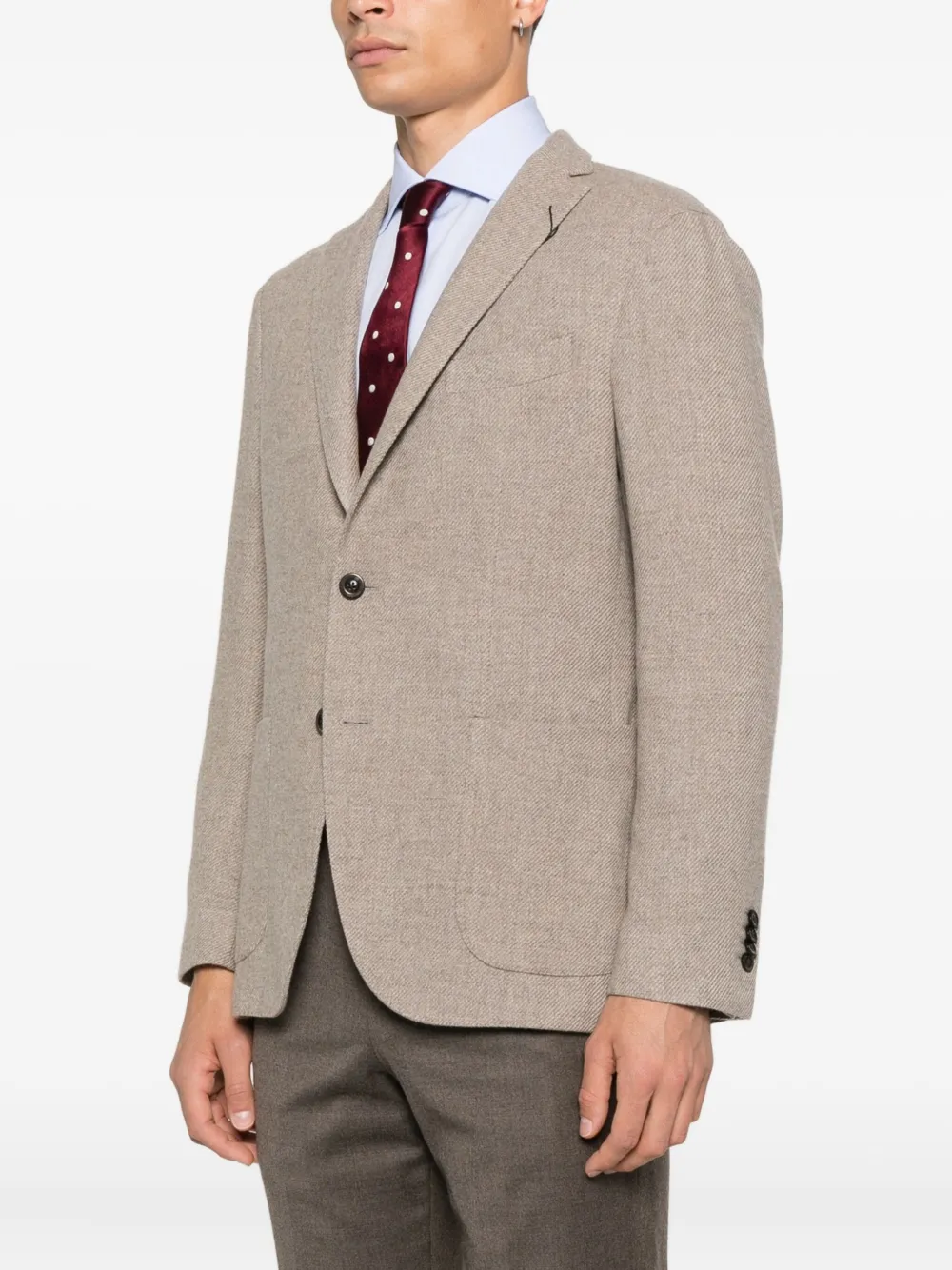 Boglioli Jack met klepzak Beige