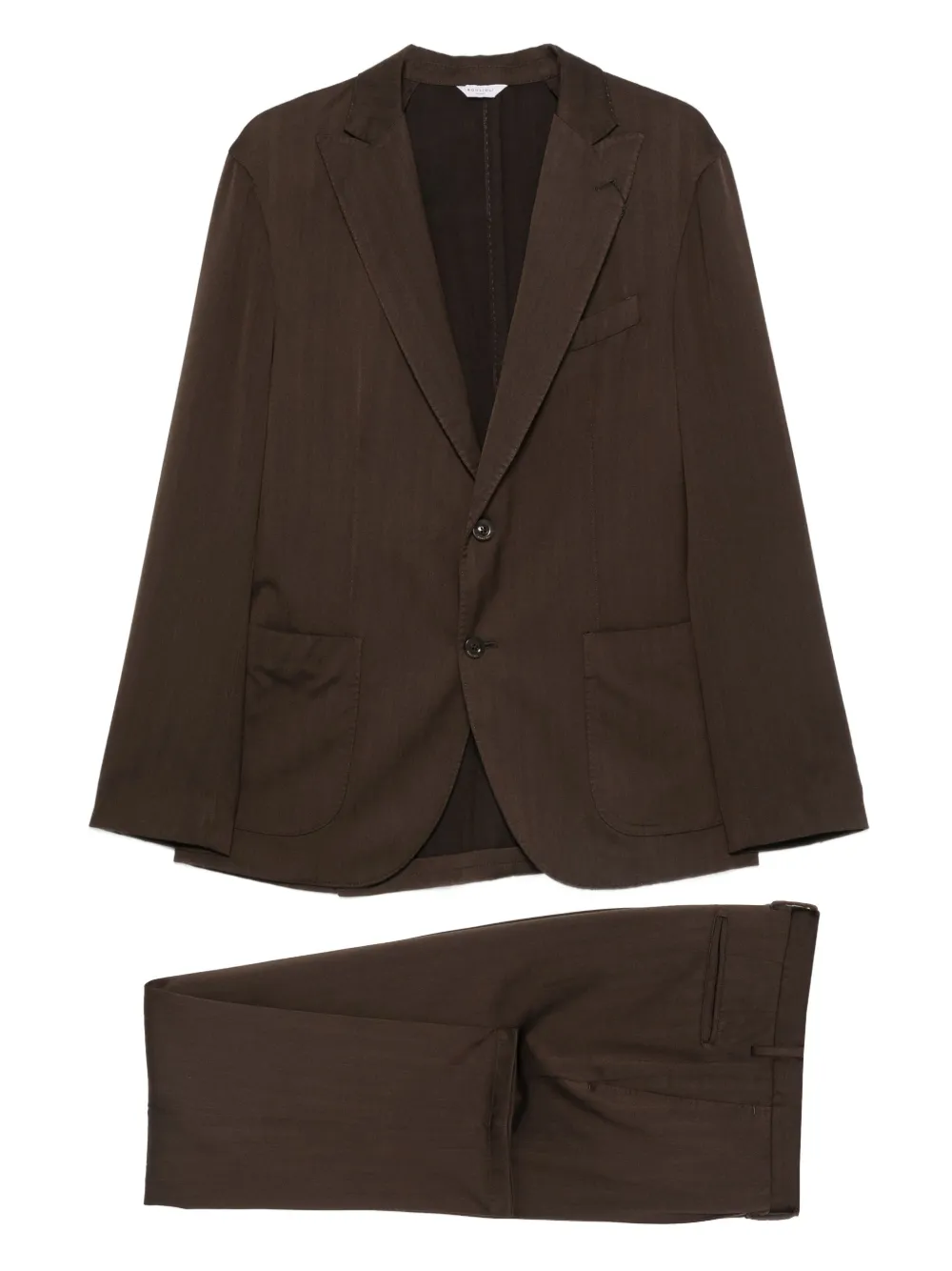 Boglioli single-breasted suit | Brown | Image 1