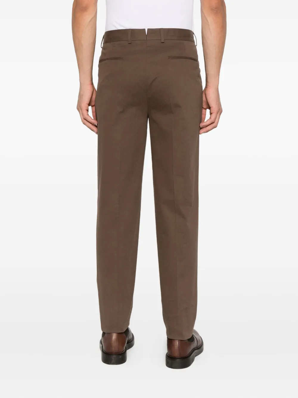 Zegna Plooibroek Bruin