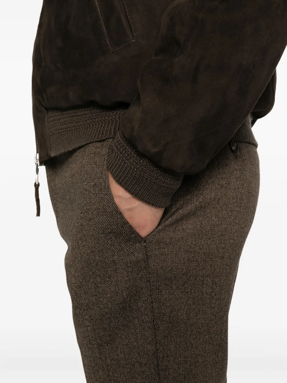 Incotex Stretch broek Bruin