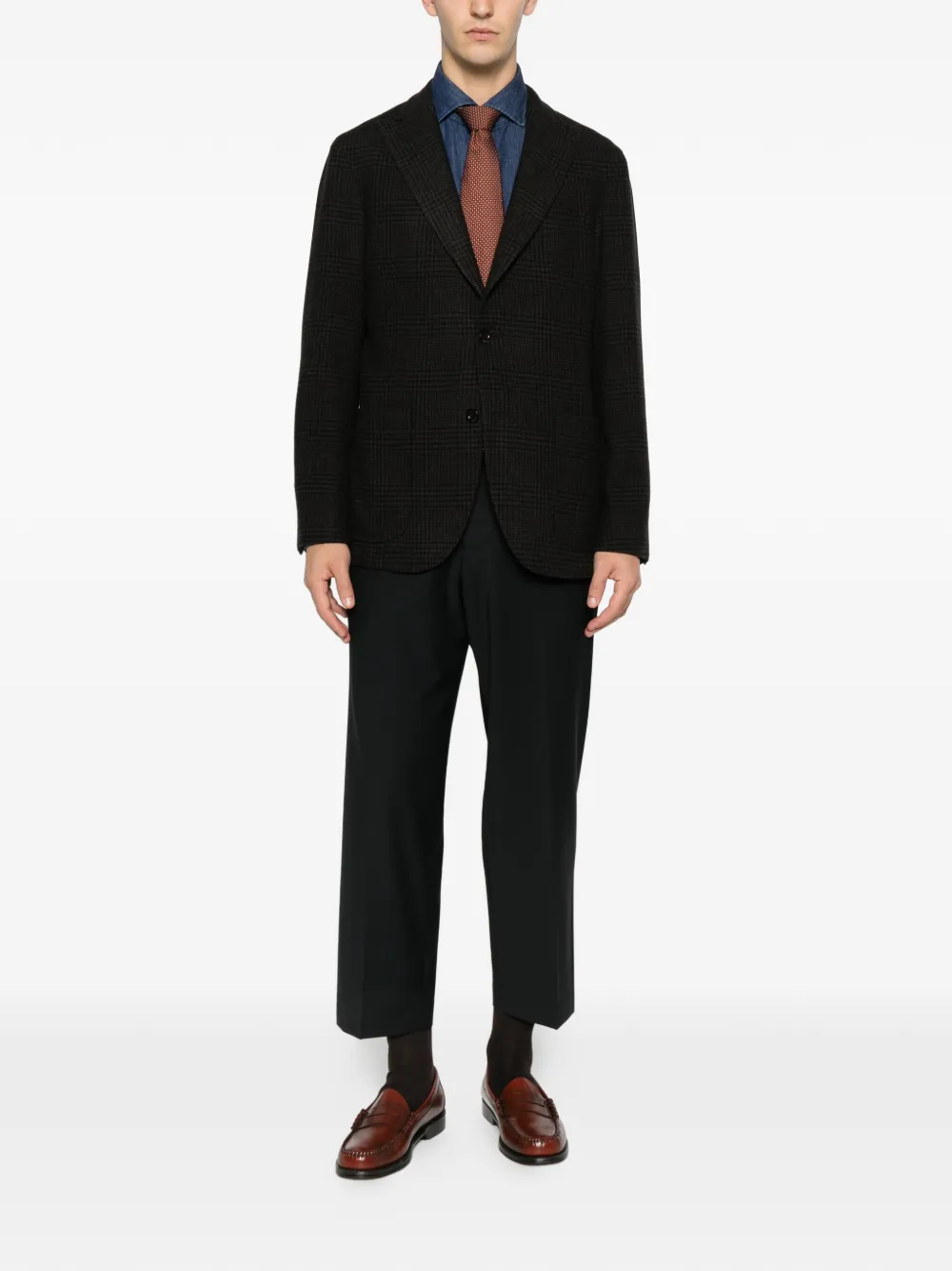 Boglioli check-patterned single-breasted blazer | Suit & Dinner Jackets | Image 2