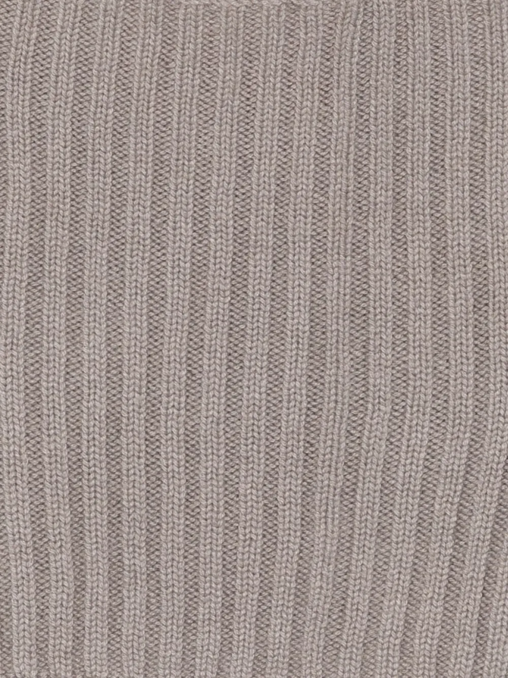 Dell'oglio ribbed scarf - Beige