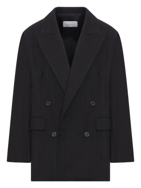 THE NINA STUDIO blazer a rayas diplomáticas
