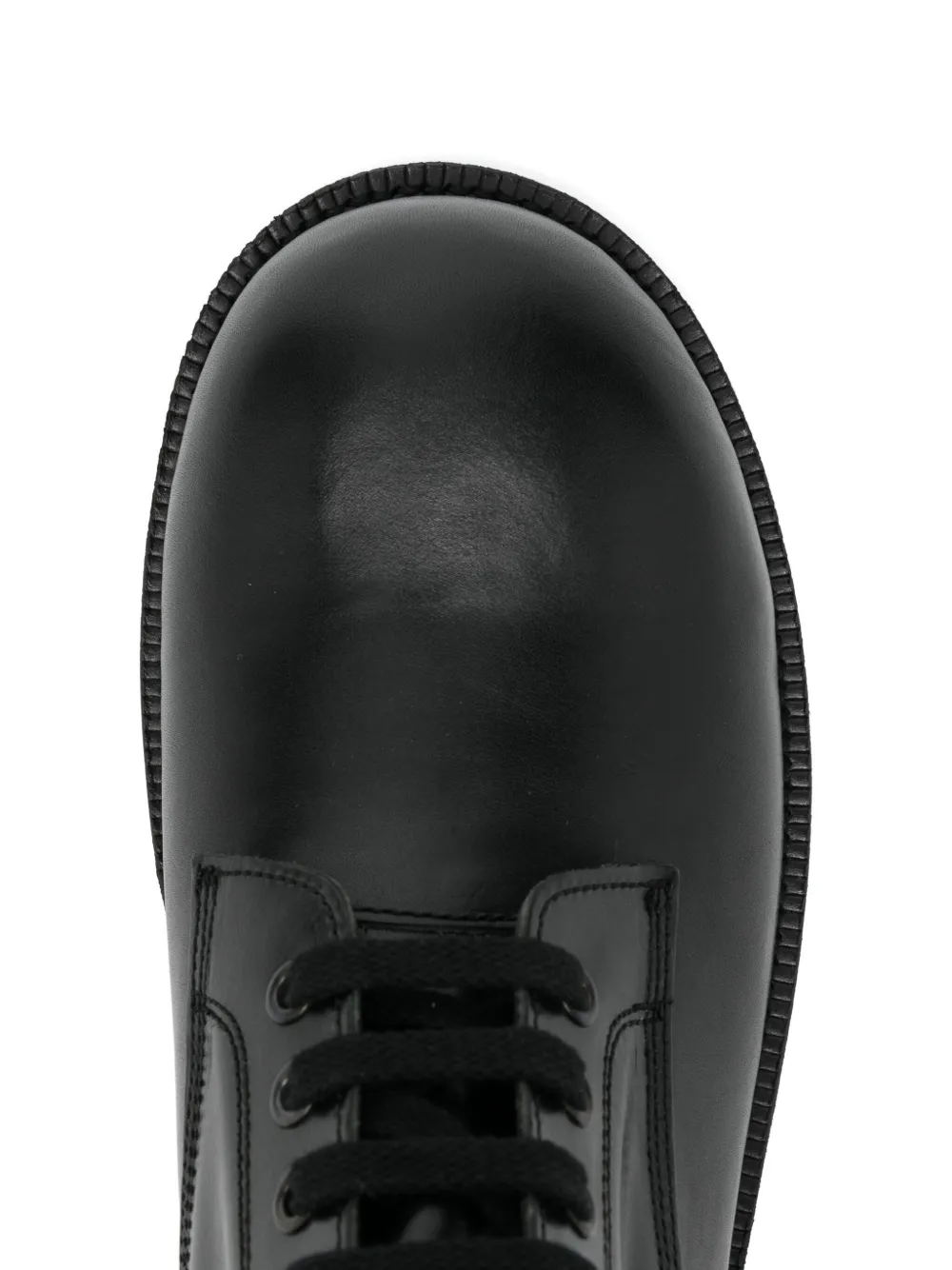 Comme des Garçons Homme Plus leather boots Zwart