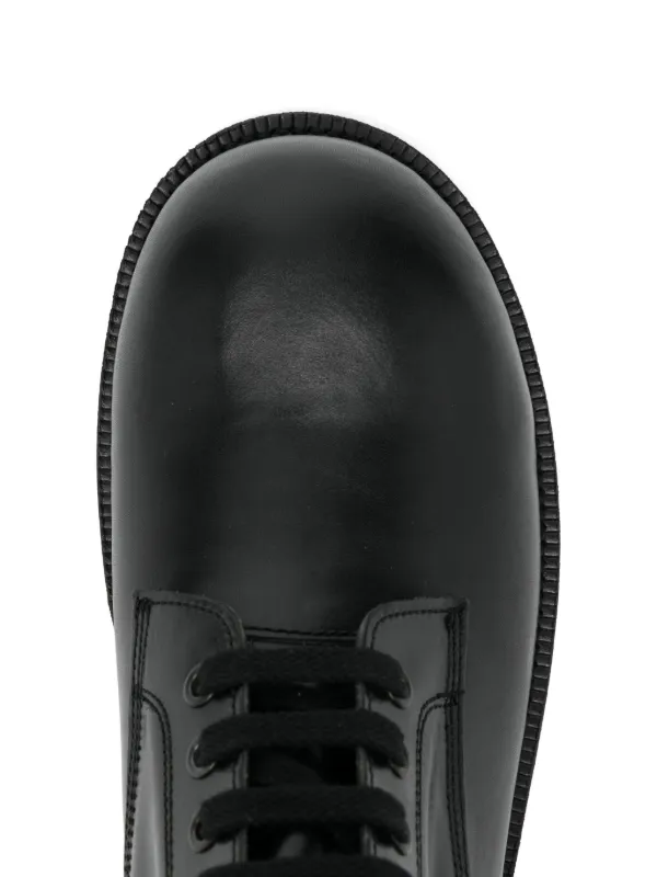 Comme Des Garçons Homme Plus レザーブーツ | ブラック | FARFETCH JP